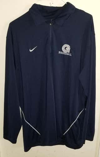 NCAA Georgetown Hoyas Baseball Nike Quarter Zip Jacket