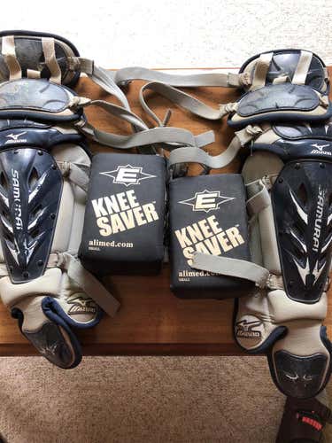 Mizuno Catcher's Leg Guard Youth