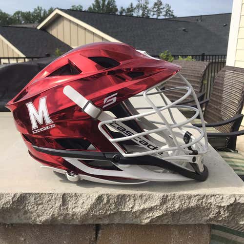 University of Maryland Dick Edell Tribute New S Chrome Helmet