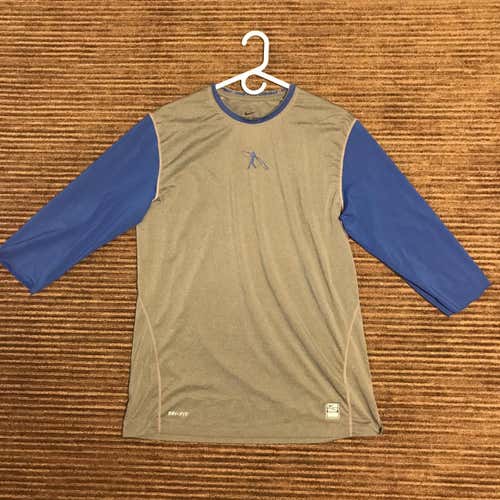 Nike Pro Combat Swingman 3/4 Shirt (Large)