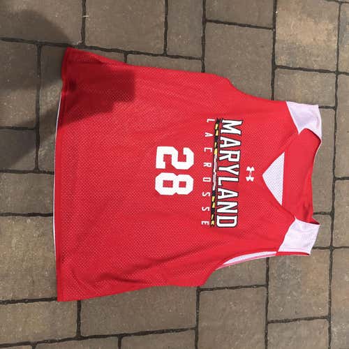 University Of Maryland Lacrosse Reversible Under Armour Jersey Adult