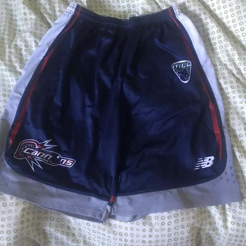Boston Cannons New Balance Team Issued Shorts Size Large