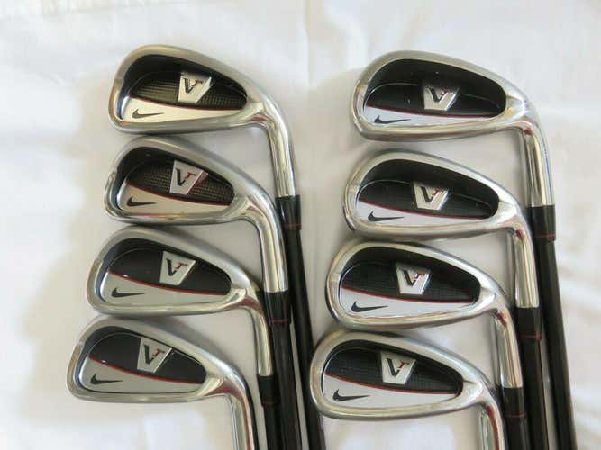 Nike VR FULL CAVITY 4-PW+AW Irons Graphite STIFF .. #5464  *No Trades*