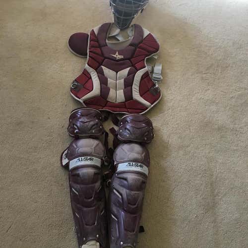 All Star System 7 Catcher's Set