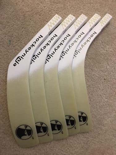 Hockeyninja ABS Replacement Blade 5-PACK!  PLEASE READ FULL DESCRIPTION!