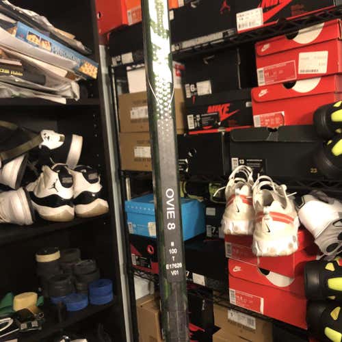 ALEX OVECHKIN CCM RibCor Trigger ASY Hockey Stick Righty Toe Senior Pro Stock
