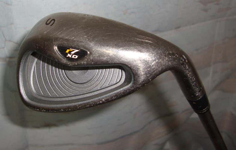 TaylorMade r7 rac XD Sand Wedge, Steel Shaft, Stiff Flex, RH