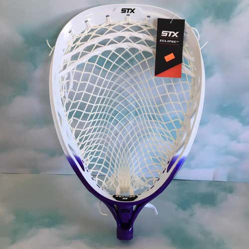 BRAND NEW STX Purple Eclipse 2 w/ 12D G3 Mesh - Inside-Out Dye Goalie Head