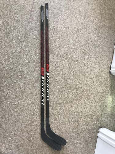 New Bauer Supreme 2S Pro Hockey Stick Lefty Toe Senior