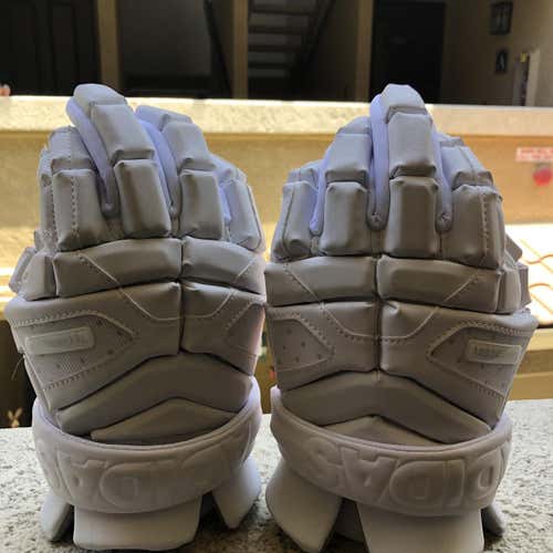 New White Freak Adidas Lacrosse Gloves