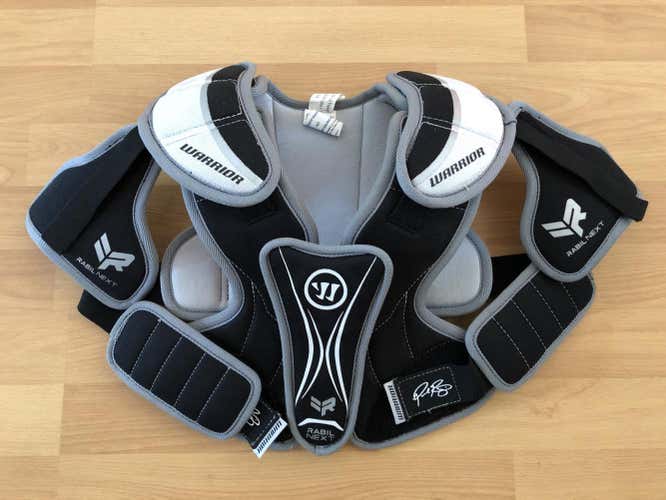 Warrior Rabil Next Lacrosse Shoulder Pads Youth Large