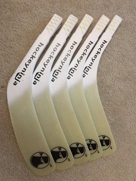 Hockeyninja ABS Replacement Blade 5-PACK! Heel/open toe PLEASE READ FULL DESCRIPTION!