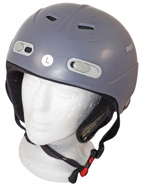 R.E.D. SKYCAP ADULT LARGE GREY MATTE BURTON HELMET FOR SNOW SKI 60 CM HEAD SIZE