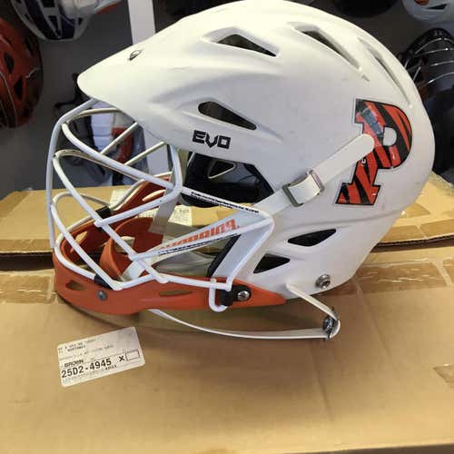 Game Worn Princeton University Evo Helmet