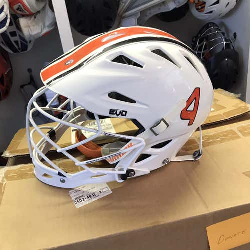 Game Worn Princeton University Evo Helmet