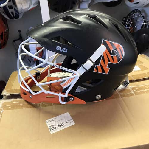 Game Worn Princeton University Evo Helmet