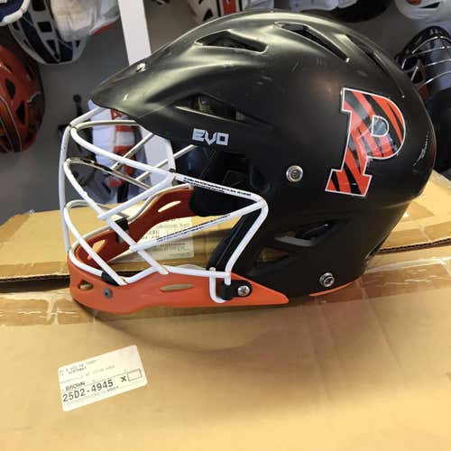 Game Worn Princeton University Evo Helmet