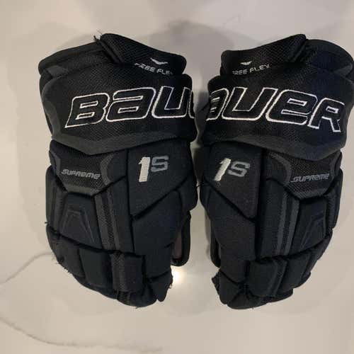 2017 Bauer Supreme 1S Hockey Gloves Junior 11”