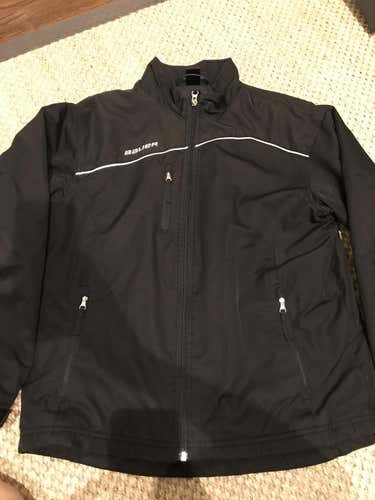 Preowned Bauer Team  Jacket Black - Youth Medium