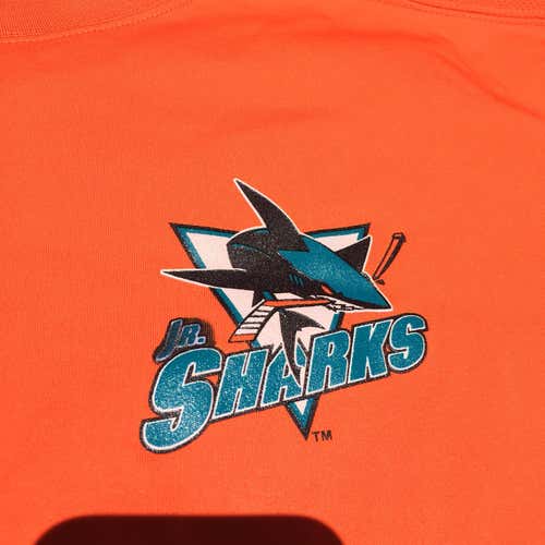 San Jose Jr. Sharks Warrior Workout Shirt E29