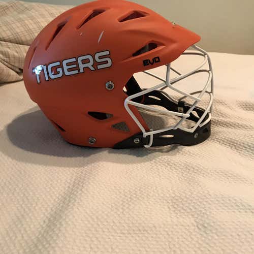 Game Worn Princeton University Evo Helmet