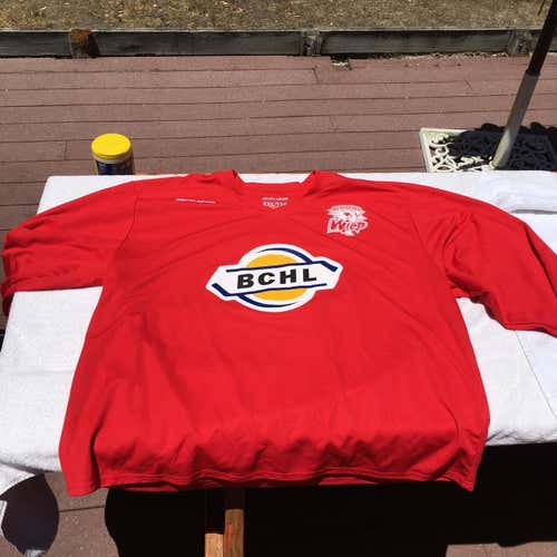 Pro Stock Wenatchee Wild BCHL Practice Jersey E32