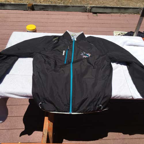 Pro Stock San Jose Sharks Warm Up Jacket