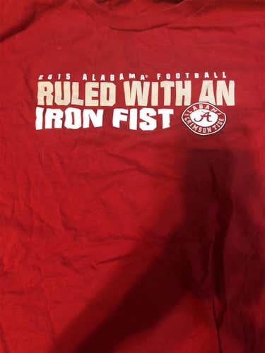 Alabama Crimson Tide “Rule With An Iron Fist” Tee Shirt
