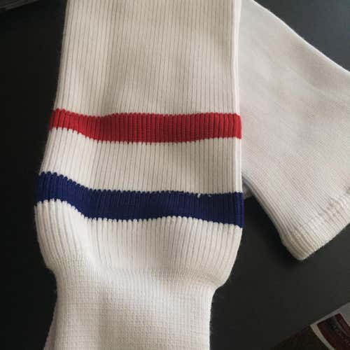 Red White And Blue Hockey Socks