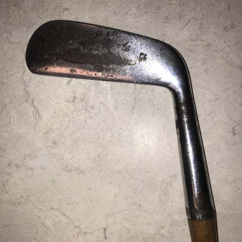 Vintage Pro-Made Heather Down 35” Hickory Shaft Putter