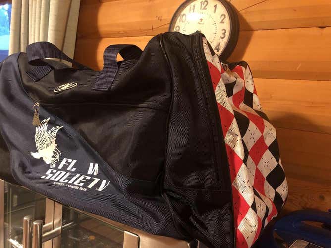 Flow Society Lacrosse Gear Bag  RARE
