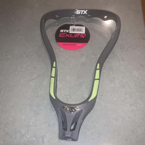 STX Exult 10 -New With Tags - Unstrung - Gray - Women’s Lacrosse