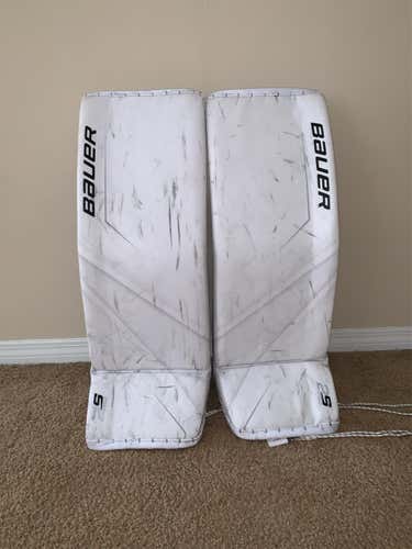 Supreme 2S Pro Goalie Leg Pads Senior Small (NCAA)