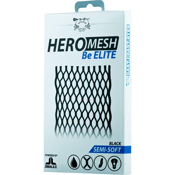 New East Coast Dyes Semi-Soft Hero Mesh - Black