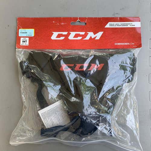 New CCM Intermediate Goalie Jock Cup