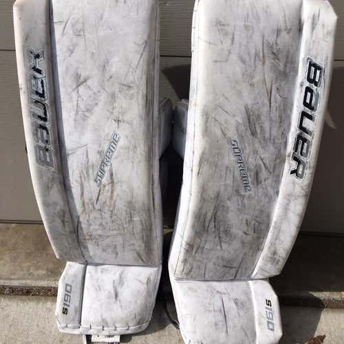 S190 Goalie Leg Pads Intermediate