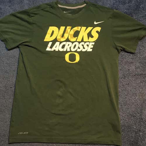 Nike Dri-Fit Oregon Ducks Lacrosse Shirt Size Adult Small