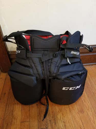 CCM Eflex Shield Goalie Pants, Senior Small