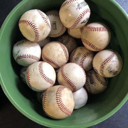 60 Random Baseballs