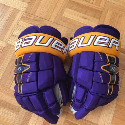 Nexus Pro Gloves - 14” - Purple/Gold