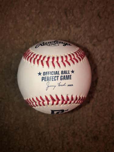 1 Perfect Game Rawlings Ball