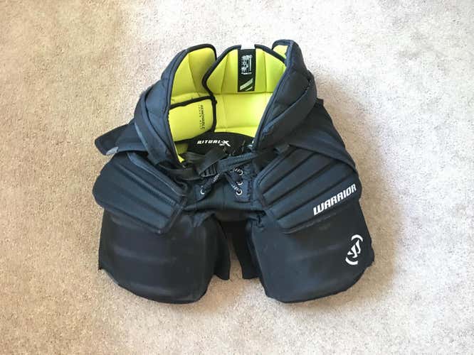 Warrior Ritual X Hockey Goalie Pants Intermediate