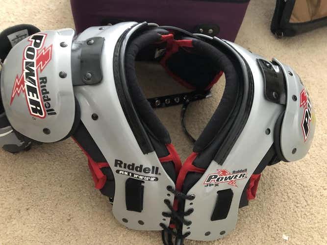 Riddell Size Small (15"-16")  JPX SK JV Skill Shoulder Pads