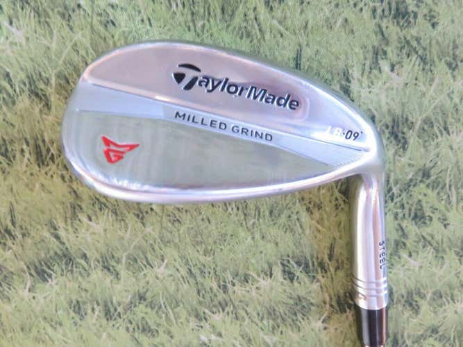 TaylorMade MILLED GRIND 60-09 LOB Wedge KBS TOUR BLACK NICKEL STIFF..  #X254  *No Trades*