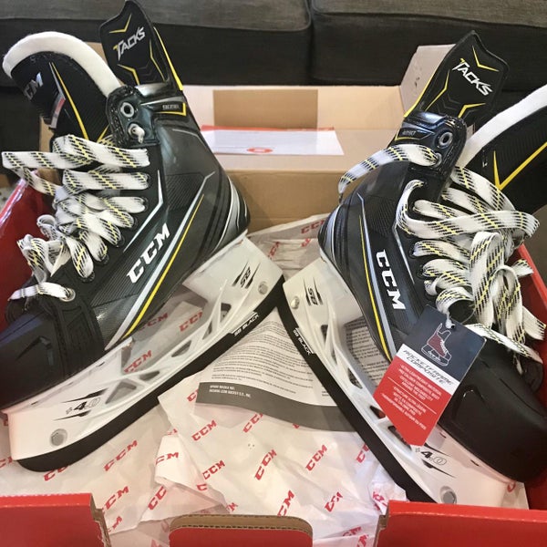 New Tacks 9090 Hockey Skates Senior Size 7.5D