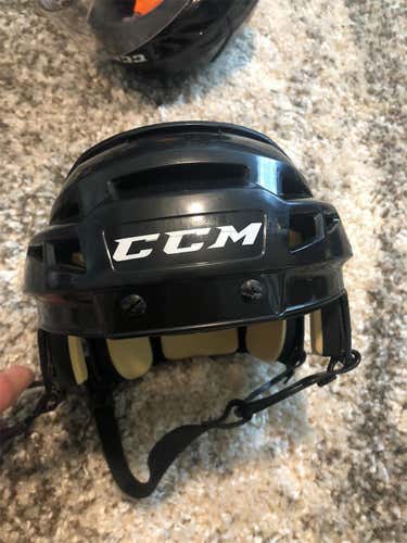 AHL Pro Stock Black CCM V08 Helmet Size Small