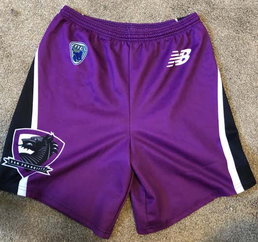 MLL New Balance Vintage San Francisco Dragons Game Shorts - Size XL