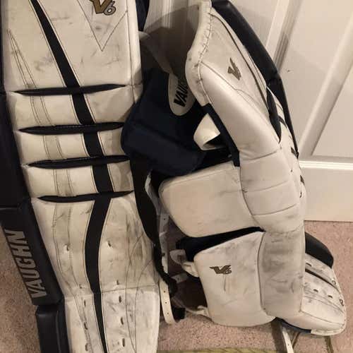 Velocity V6 Goalie Leg Pads Intermediate Pro Stock
