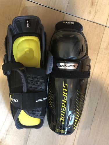 New Bauer Supreme 150 Shin Pads Junior