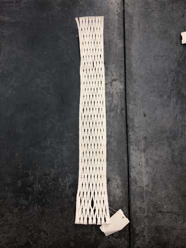 New White Lacrosse Mesh (8 Diamond)